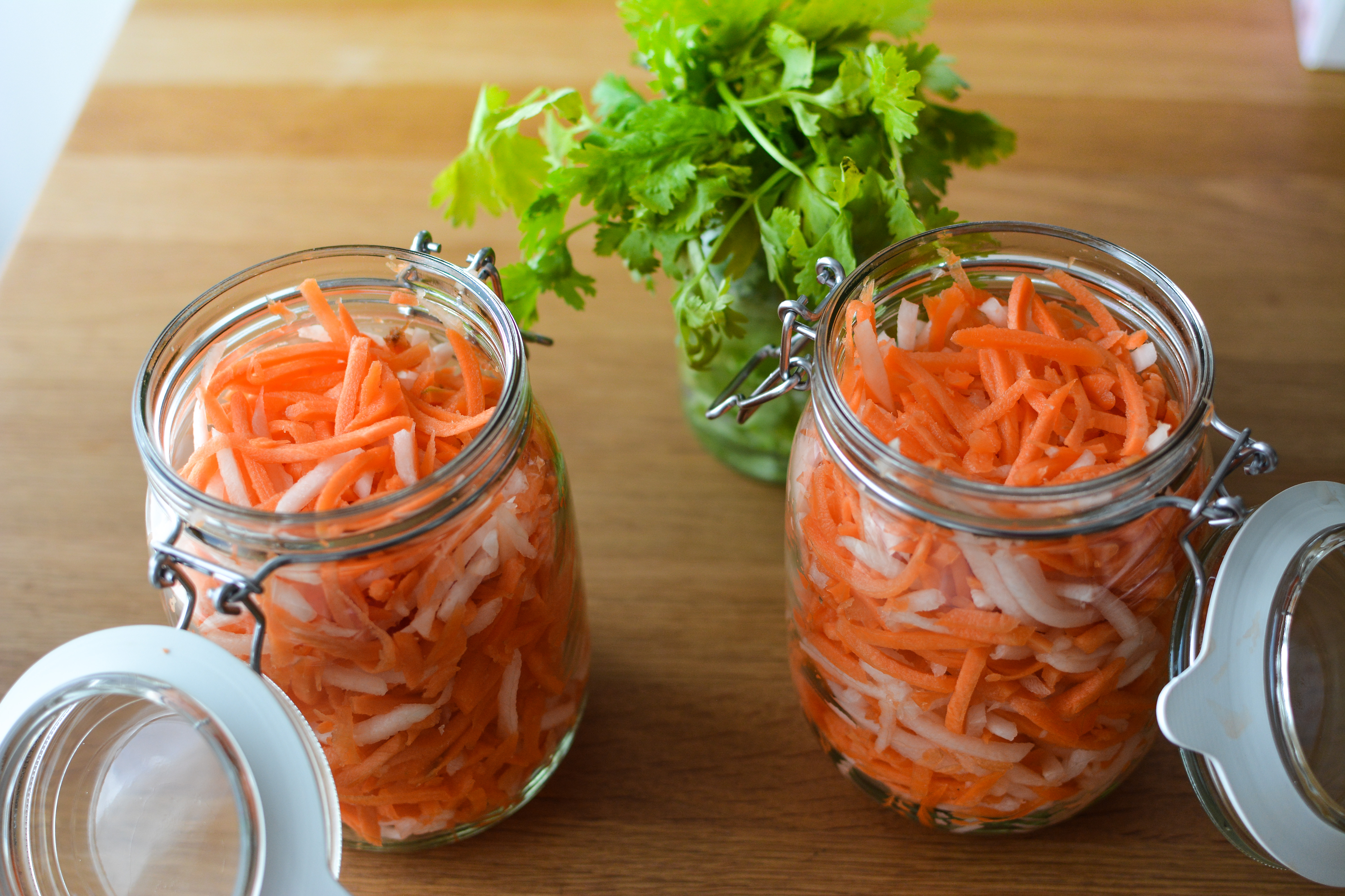 Karotten für Banh Mi